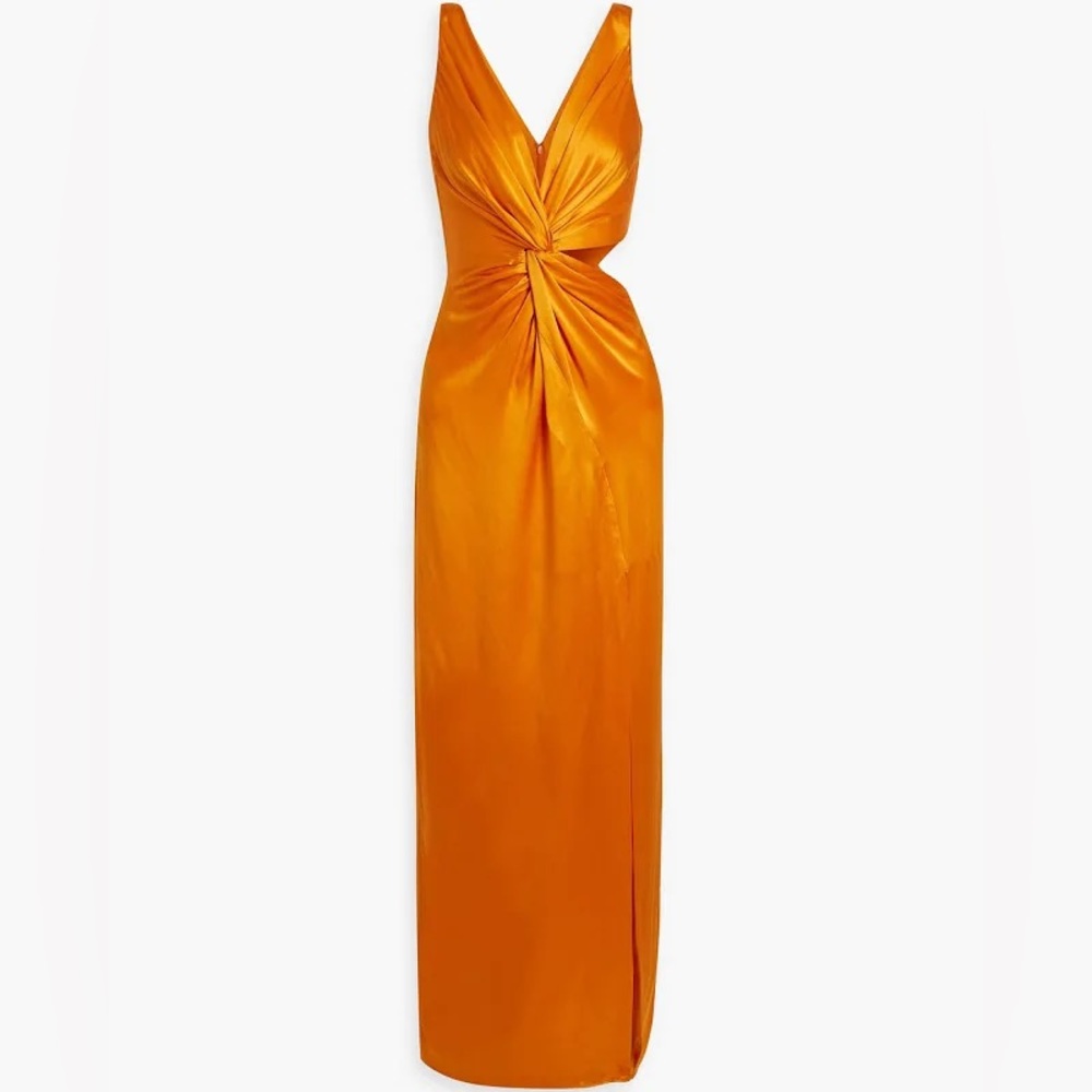 Nicholas Silvina Gown - Orange Size 6 NWT